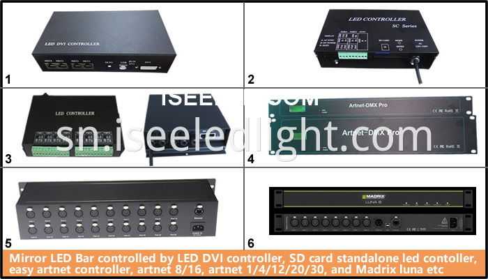 DMX RGB Bar Light Controller